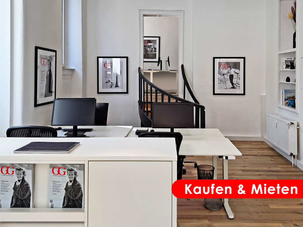 Büro von Engel & Völkers mit Empfangsbereich